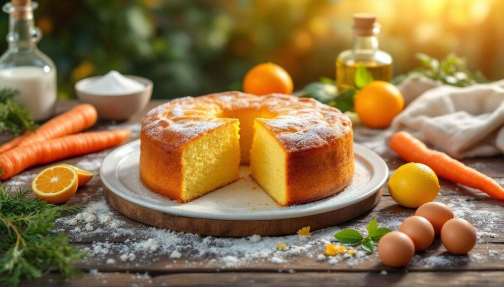 Torta ACE con carote, arancia e limone — soffice, profumata e senza burro