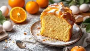Torta PAN D'ARANCIA siciliana con arance frullate dolce veloce