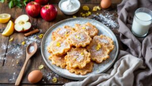 Frittelle di mele leggere e deliziose senza friggere: la ricetta salutare