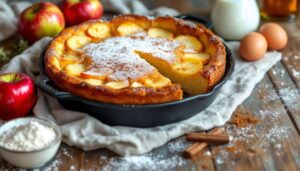 Più semplice e gustosa di una torta: scopri la torta di mele in padella che delizia tutta la famiglia
