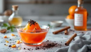 Gelo di arance siciliano: dolce al cucchiaio fresco, senza uova e con scaglie di cioccolato