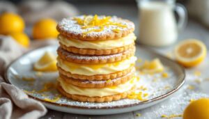 Mattonella della nonna: il dolce da frigorifero con biscotti e crema al limone