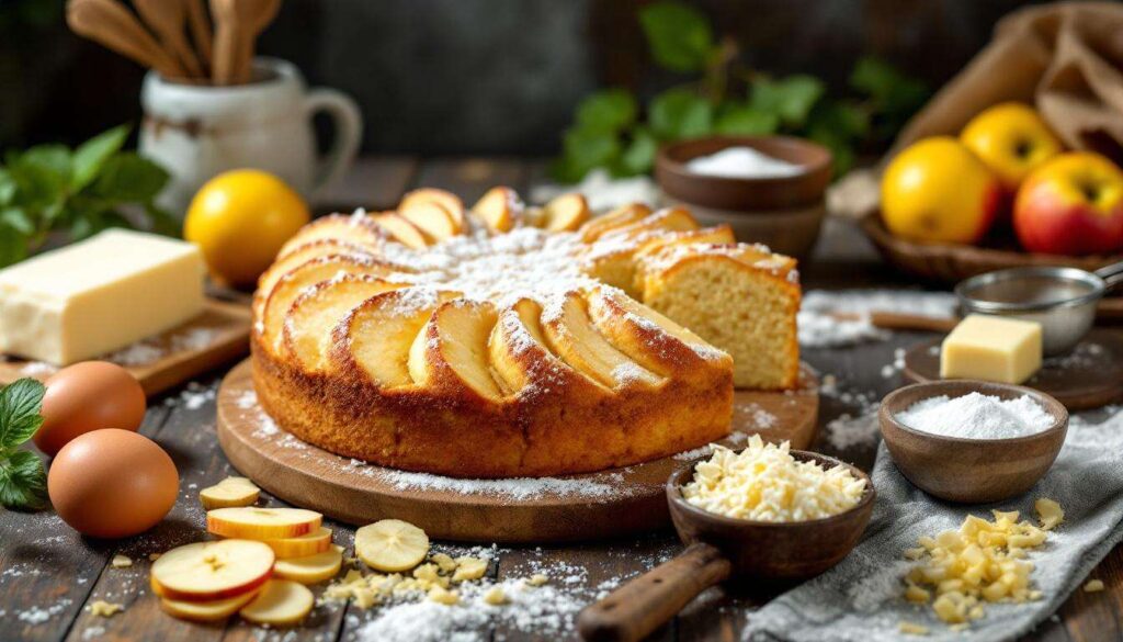 TORTA DI MELE E RICOTTA AL LIMONE facile, veloce e sofficissima