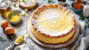 Torta di ricotta senza farina : pronta in 5 minuti!
