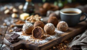 Golosi tartufini al caffè: la dolce tentazione pronta in 15 minuti e senza cottura