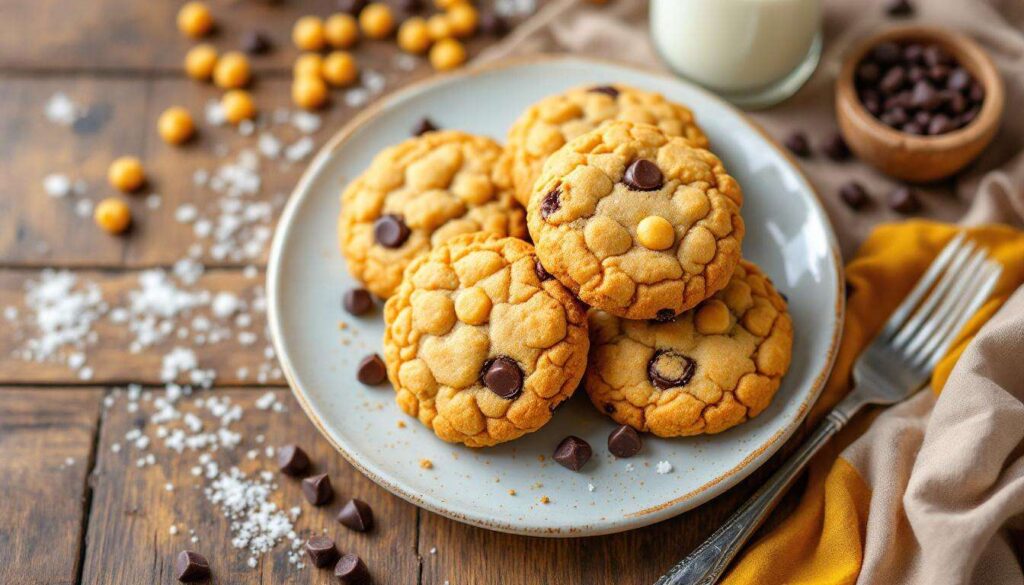 Cookies di ceci: la merenda sana che conquista per fragranza e morbidezza