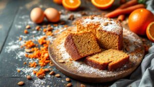 Torta di carote e mandorle all’arancia: un abbinamento irresistibile per colazione e merenda
