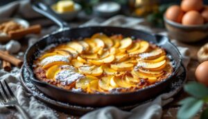 Più semplice e gustosa di una torta: prova la torta di mele in padella che conquista tutta la famiglia