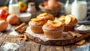 Come preparare muffin leggeri con mela e cannella senza zucchero