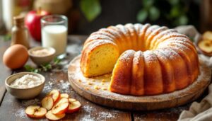 CIAMBELLA alle MELE in FRIGGITRICE ad ARIA Morbidissima
