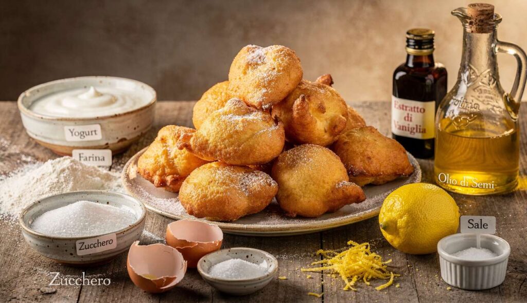Frittelle di Carnevale allo yogurt: la ricetta dei dolcetti soffici e friabili